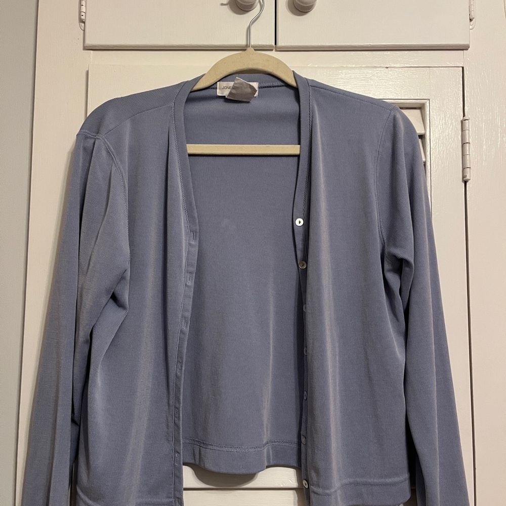 Classic Blue Cardigan